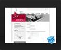 web design thumbnail - Contact page